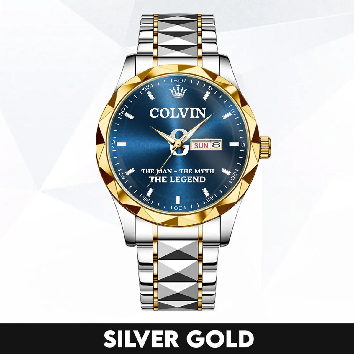 COLVIN H79K-03 Engraved Watches Luxury Alloy-Men For Men Personalized