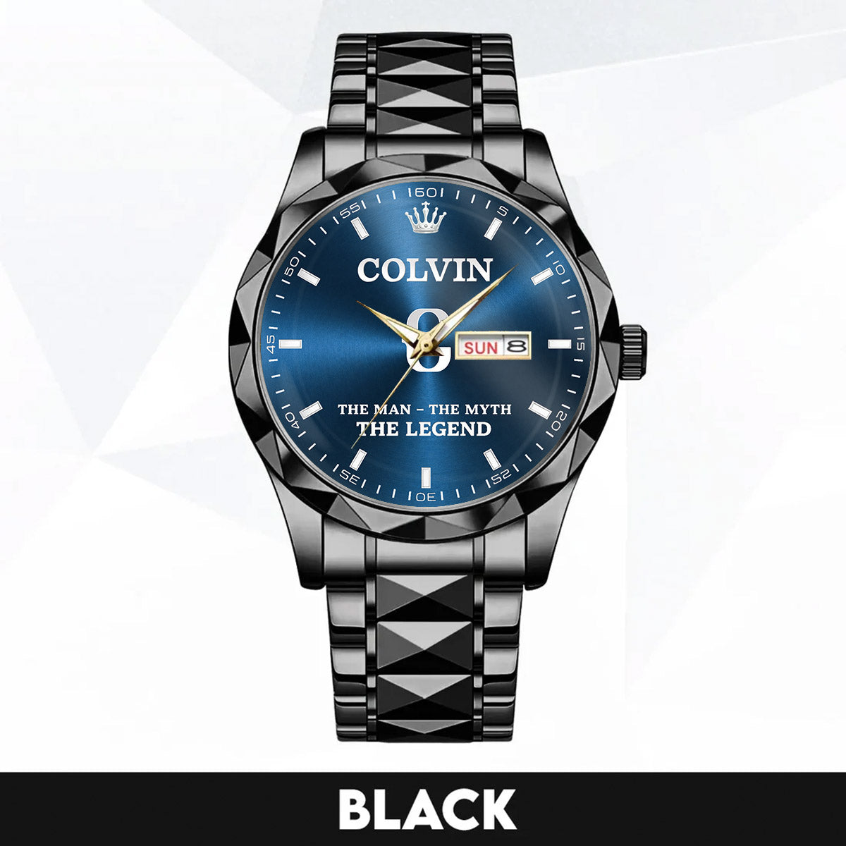COLVIN H79K-03 Engraved Watches Luxury Alloy-Men For Men Personalized