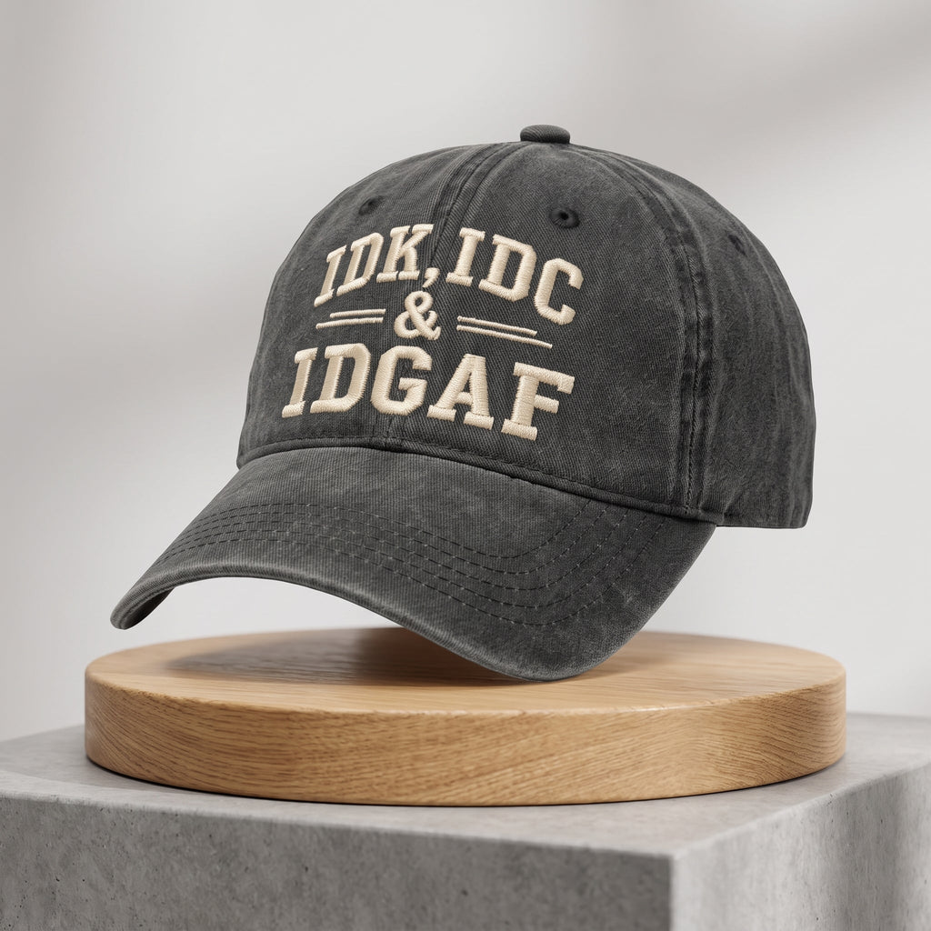 IDC HAT - Zero‑Filter So What Cap