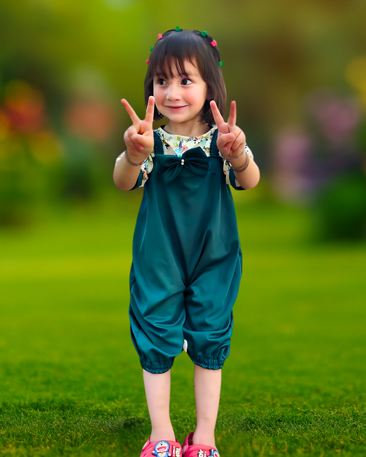 Green Rompers