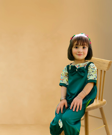 Green Rompers