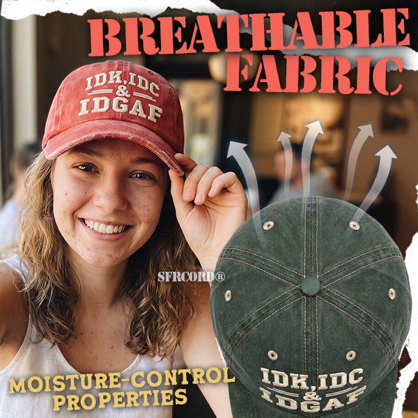 IDC HAT - Zero‑Filter So What Cap